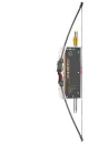 EK Archery Kids Recurve Bow "Chameleon" 10-15LBS Black